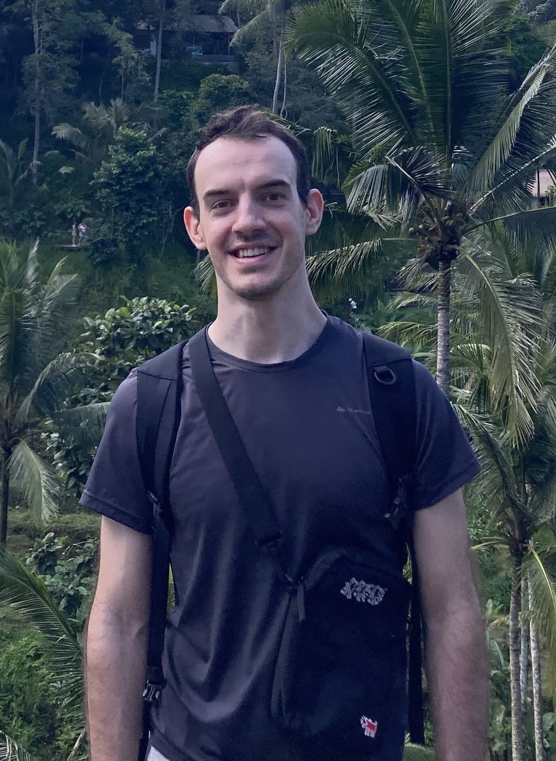 Janez Čadež visiting the Tegallalang Rice Terrace in Bali